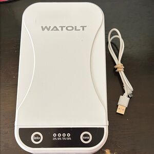 White UV Phone Sanitizer